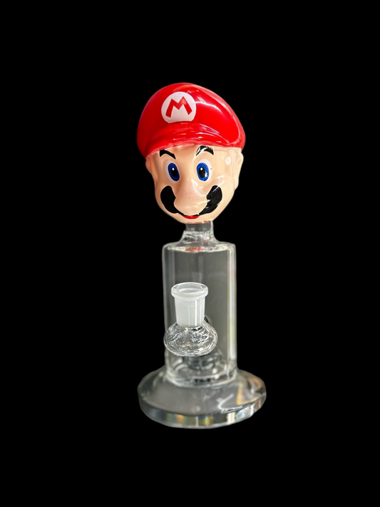 3D Super Mario Rig Recycler Glass Water Pipe