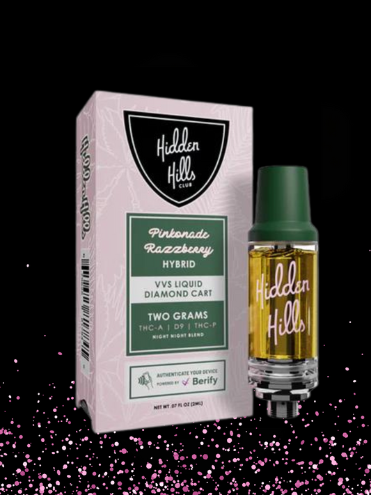 Hidden Hills | Pinkonade Razzberry | Hybrid | 2g Cartridge