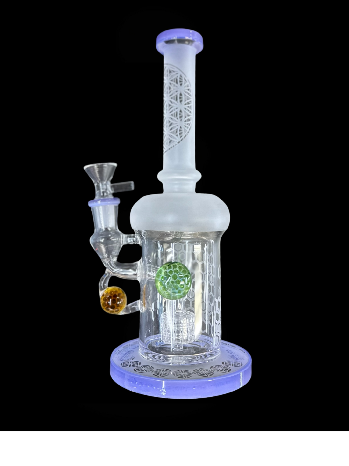 Illuminati 9" Glass w/ Honeycomb Perc