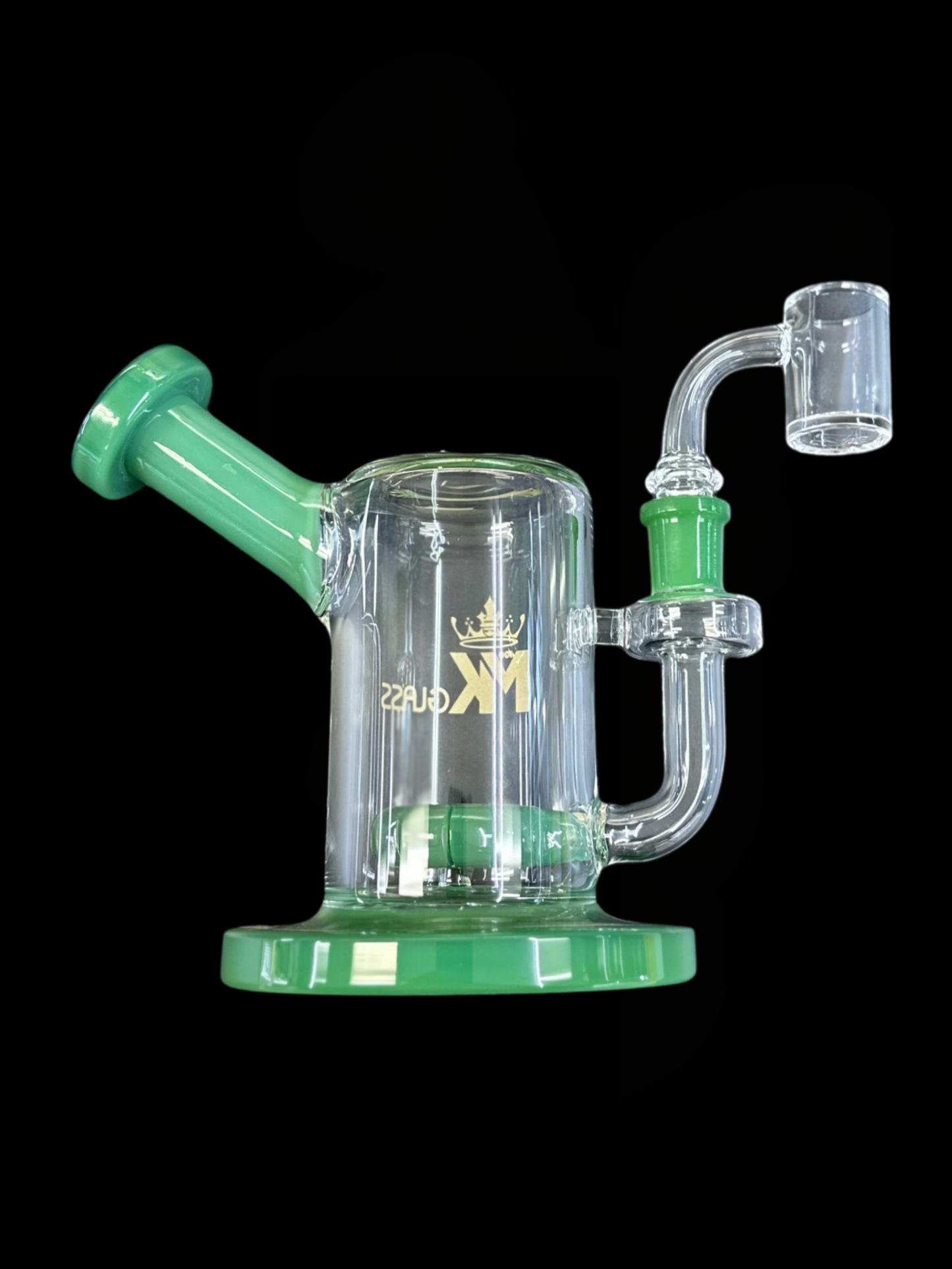 MK100 5″ Mini Dab Can Rig -Green