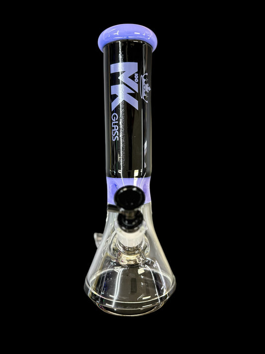 MK Glass 10" Beaker - Purple