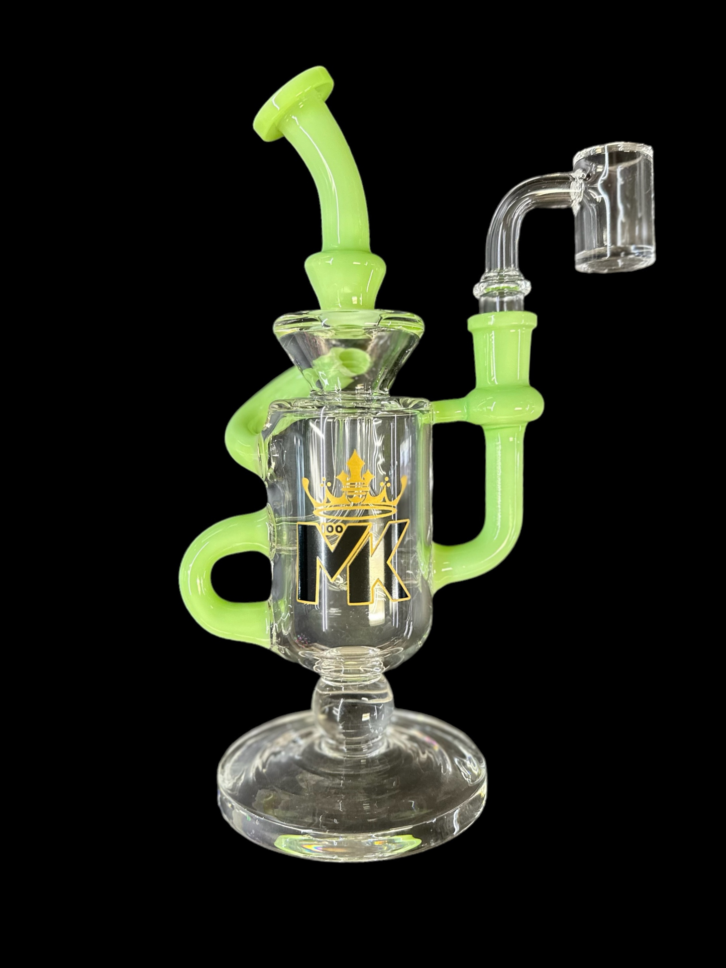 MK100 10" Wine Glass Recycler - Green