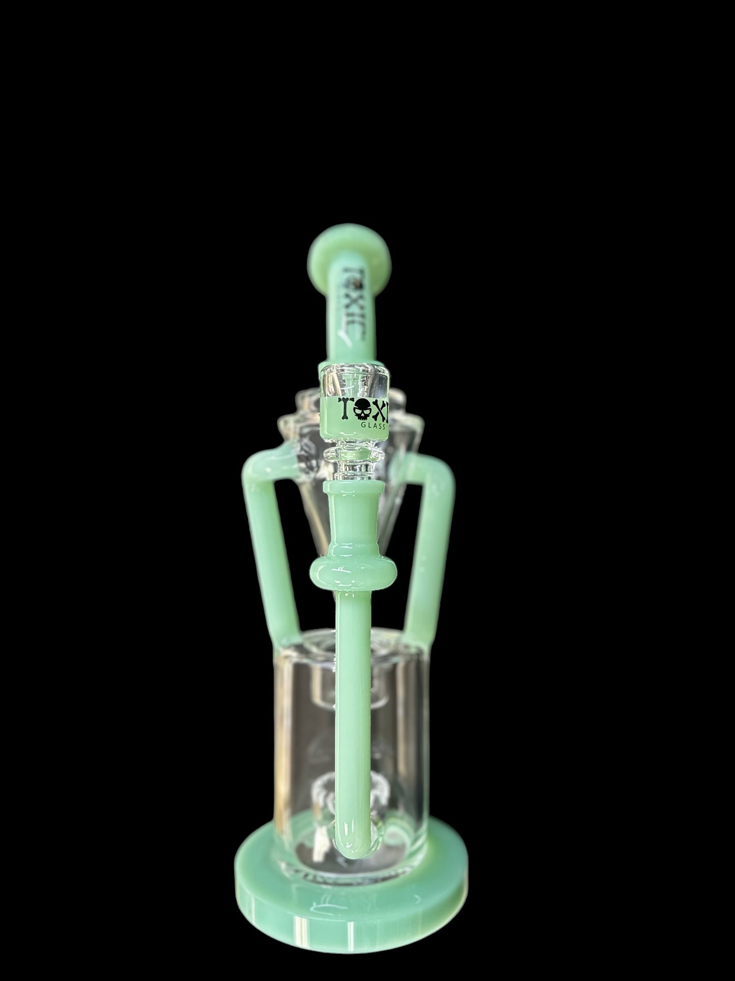 TOXIC 12" ColorTube Gravity Recycler - Green