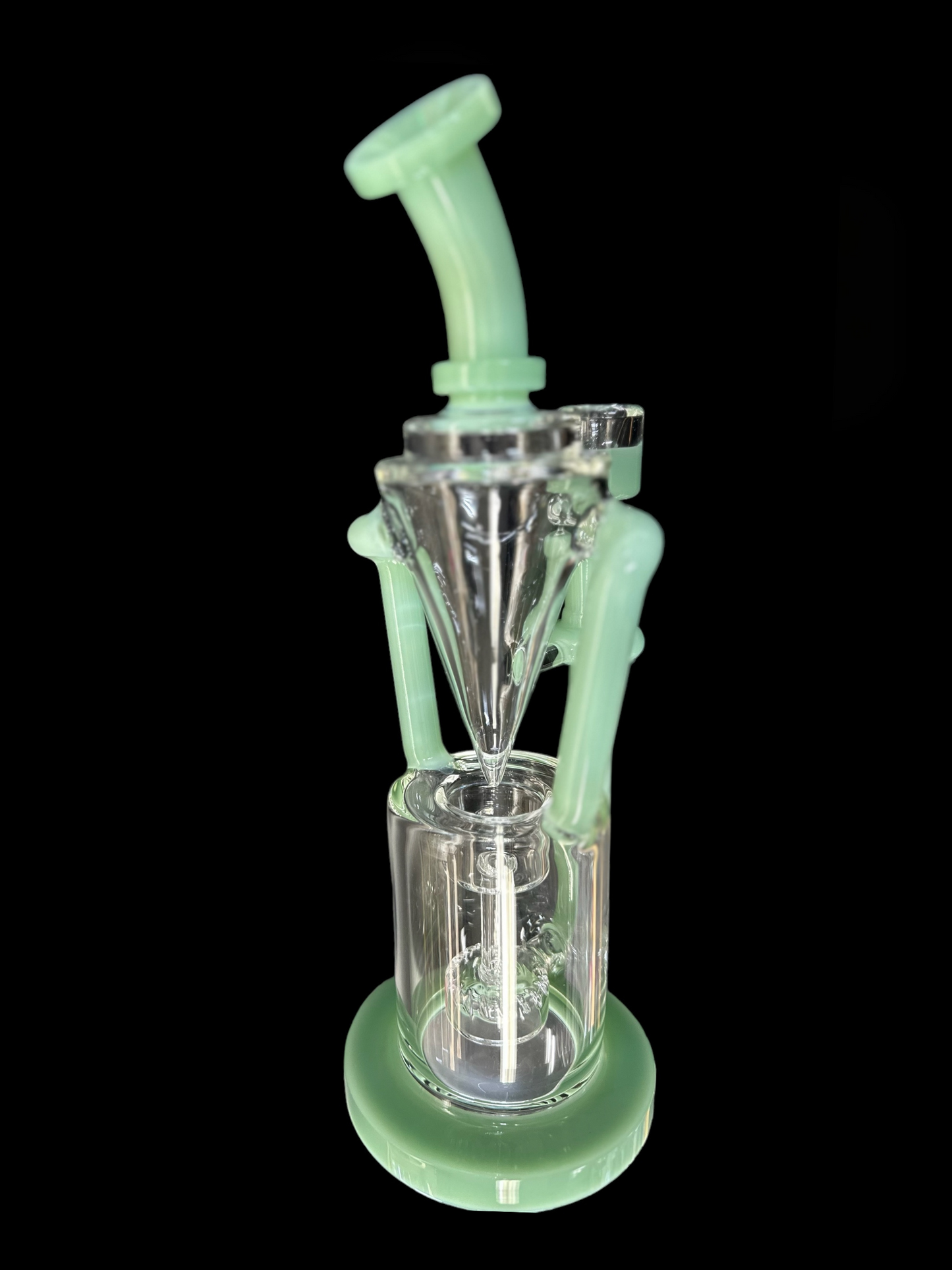 TOXIC 12" ColorTube Gravity Recycler - Green