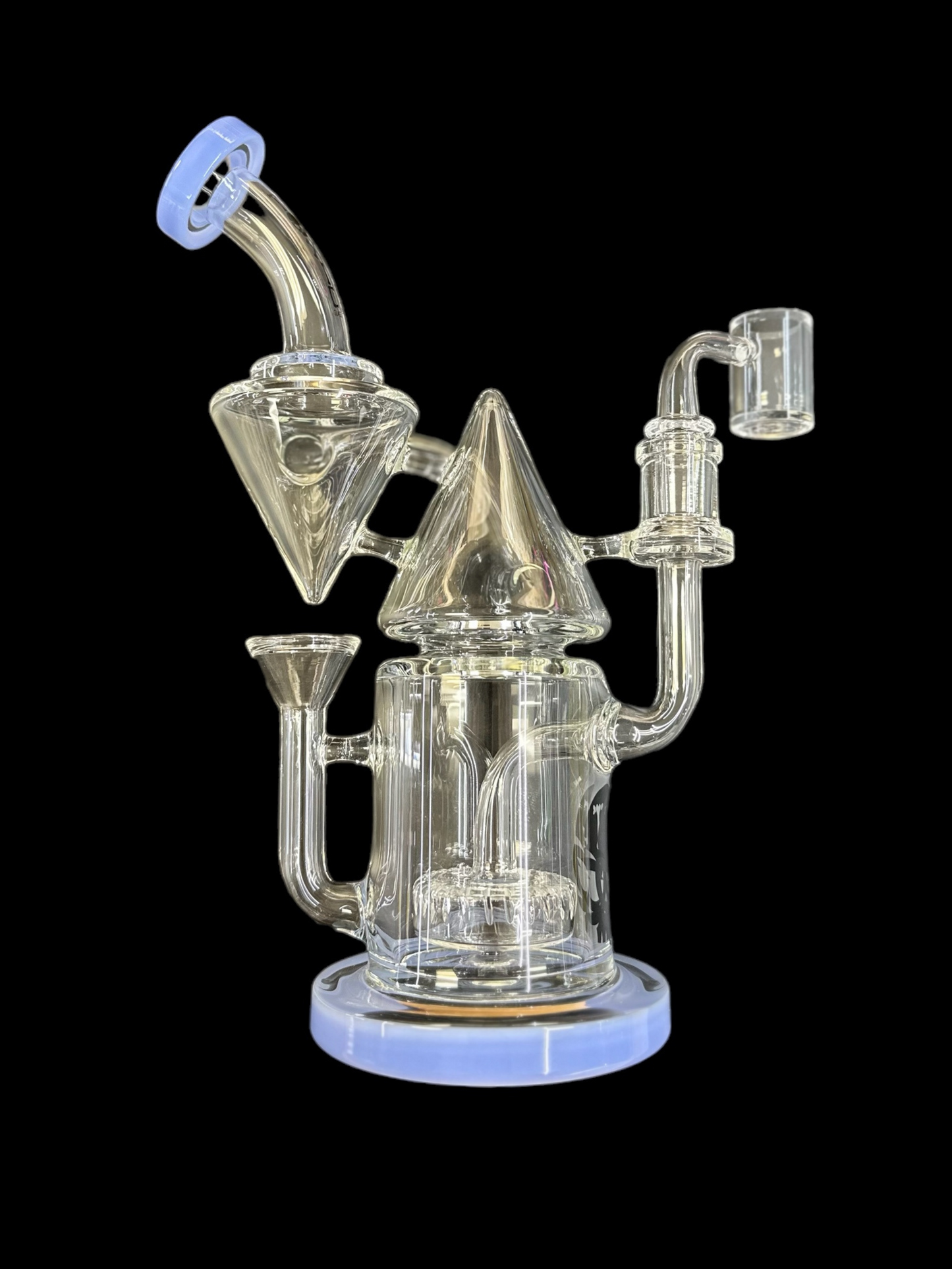 Toxic Cone Gravity Recycler 10.5" - Blue