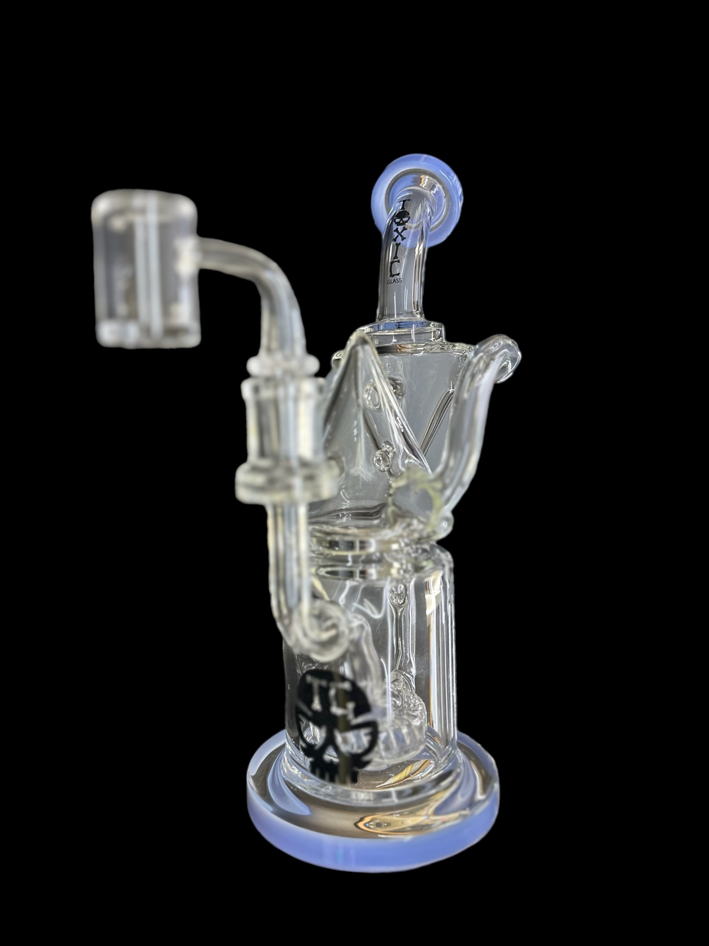 Toxic Cone Gravity Recycler 10.5" - Blue