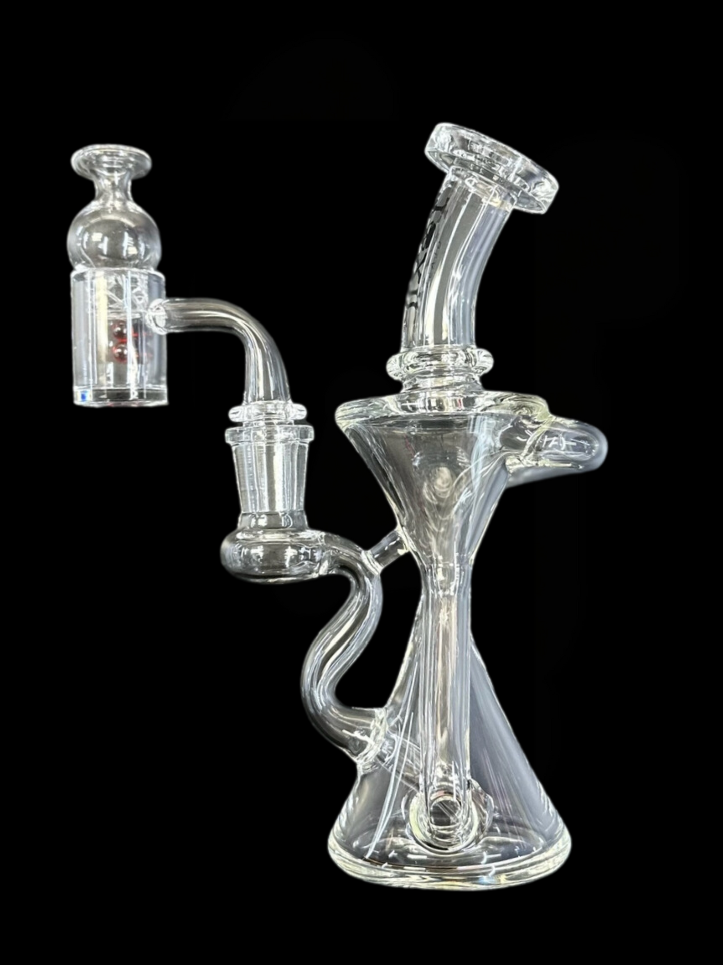 Toxic Glass Double Cyclone Recycler Complete Set