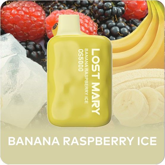 Banana Raspberry Ice